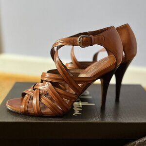 Cole Haan Air Shayna Strappy High Heel Sandals Size 8.5 B Woodbury